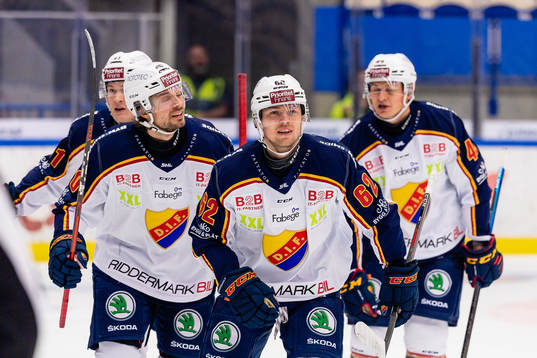Djurgårdens Manuel Ågren jublar