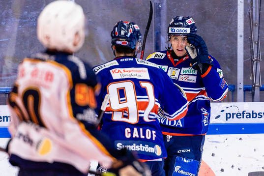 Växjös Jack Drury jublar