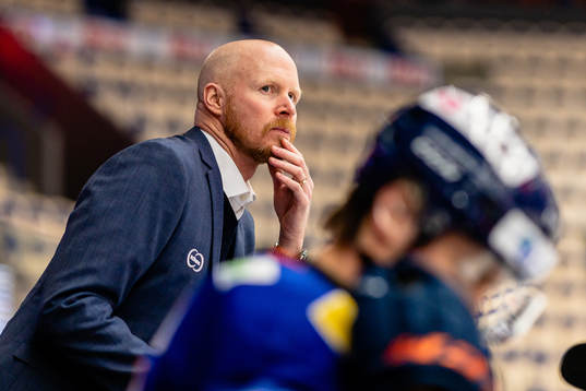 Växjös assisterande tränare Tobias Thermell