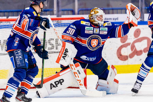 Växjös målvakt Viktor Fasth