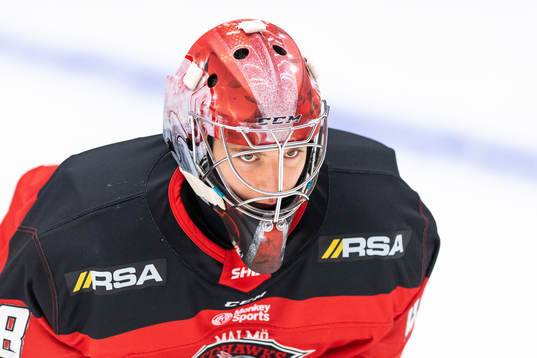 Malmö Redhawks målvakt Louis Ingvordsen