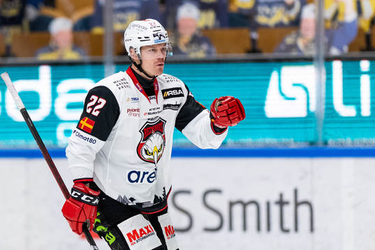 Malmö Redhawks Lars Bryggman jublar