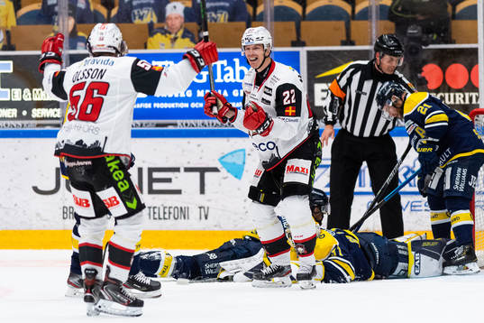 Malmö Redhawks Lars Bryggman jublar