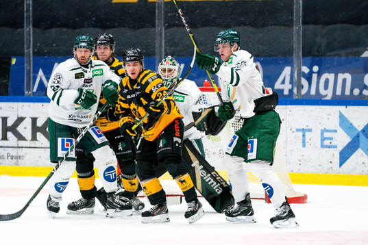 Skellefteås Andreas Wingerli och Färjestads Adam Ginning