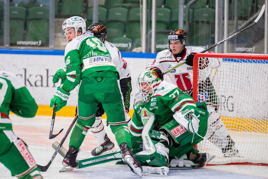 Rögles målvakt Johan Gustafsson
