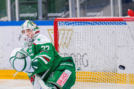 Rögles målvakt Johan Gustafsson