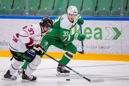 Rögles Niklas Hansson och Örebros Glenn Gustafsson