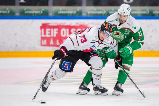 Örebros Oliver Eklind och Rögles Mattias Sjögren