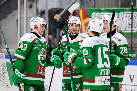 Rögles Olli Palola , Daniel Zaar , Simon Ryfors och Anton