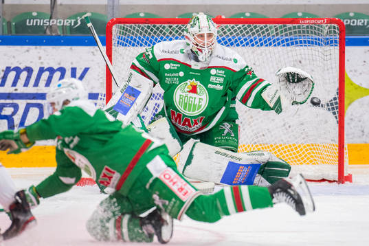 Rögles målvakt Johan Gustafsson