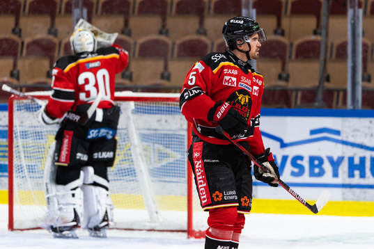Luleås Eddie Larsson deppar