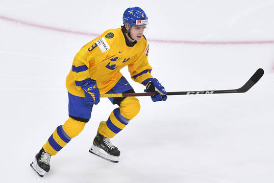 Albert Johansson of Sweden skates