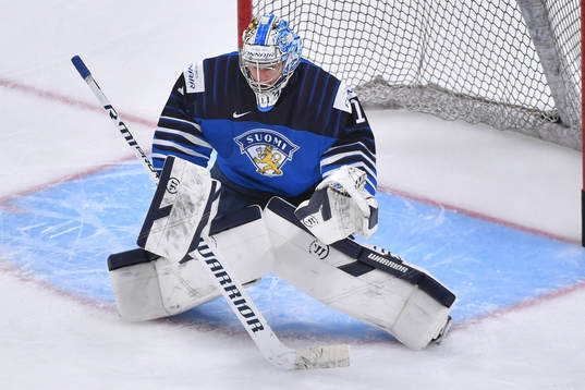 Kari Piiroinen of Finland participates in warm up