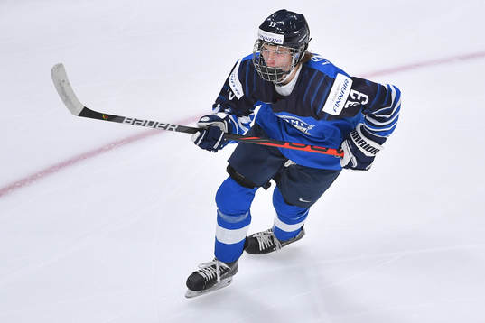 Brad Lambert of Finland skates