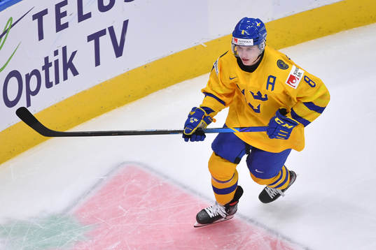 Victor Söderström of Sweden skates