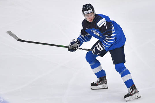 Topi Niemela of Finland skates