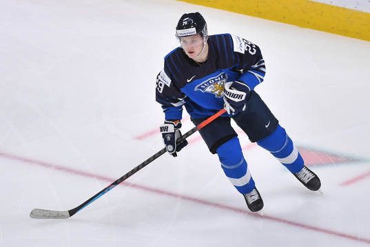 Kasper Simontaival of Finland skates