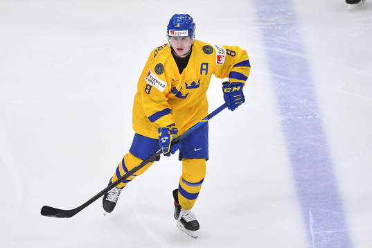 Victor Söderström of Sweden skates