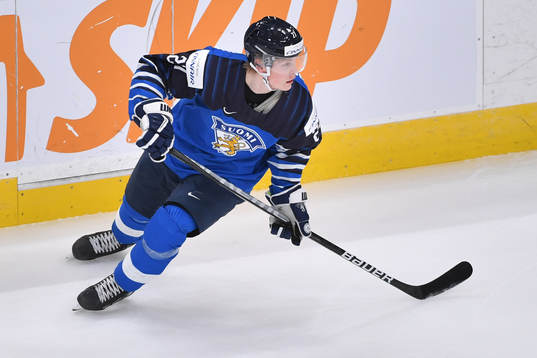 Juuso Parssinen of Finland skates