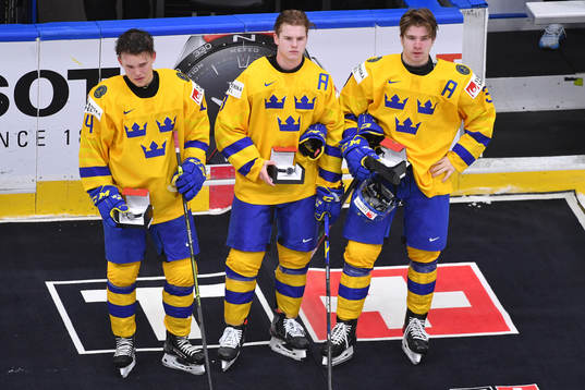 Arvid Costmar, Victor Söderström and Tobias Björnfot of