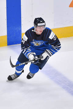 Aku Raty of Finland skates