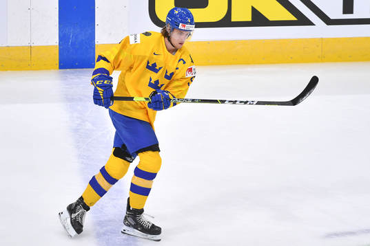 Philip Broberg of Sweden skates