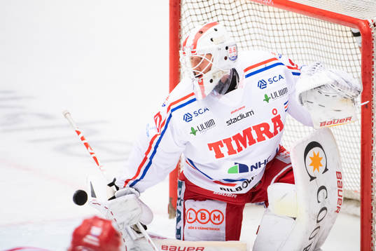 Timrås målvakt Jacob Johansson