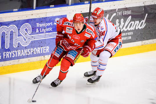 Modos Hugo Styf och Timrås Sebastian Hartmann