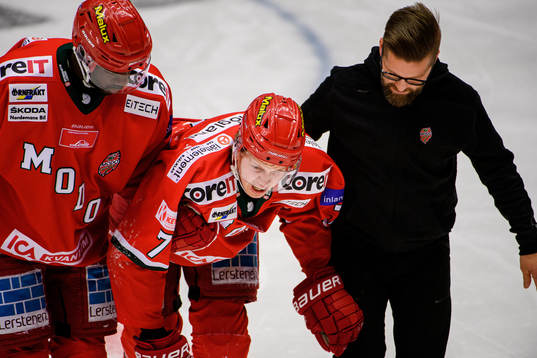 Modos Tobias Åhström lämnar isen