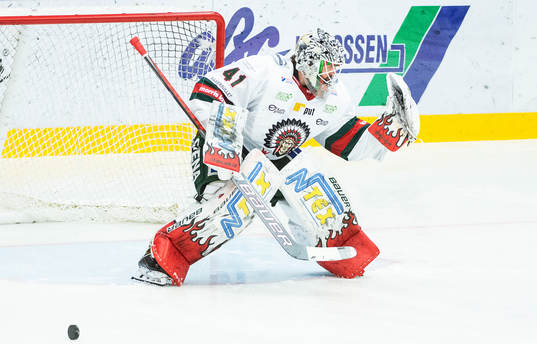 Frölundas målvakt Niklas Rubin