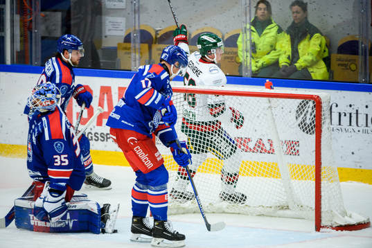 Frölundas Jesper Sellgren jublar