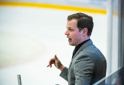 Oskarshamns tränare Martin Filander