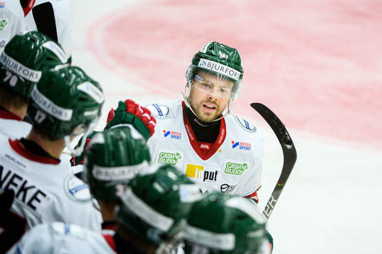 Frölundas Mats Rosseli Olsen jublar
