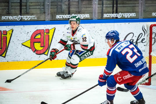 Frölundas Max Friberg och Oskarshamns John Dahlström