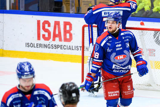 Oskarshamns Oliver Larsen deppar