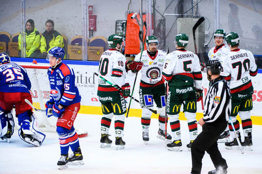 Frölundas Patrik Carlsson jublar
