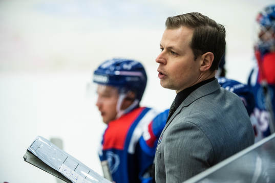 Oskarshamns tränare Martin Filander