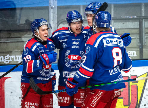 Oskarshamns Rickard Palmberg jublar