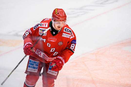 Modos Patrik Karlkvist jublar 2-1