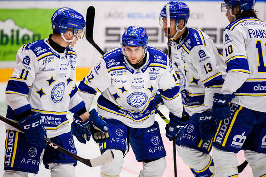 Leksands Fredrik Forsberg jublar
