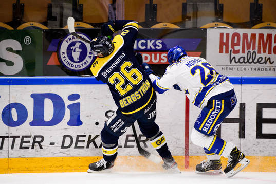 s Alexander Bergström och Leksands Patrik Norén