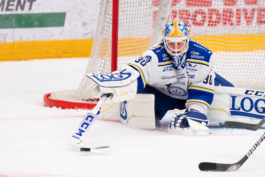 Leksands målvakt Janne Juvonen