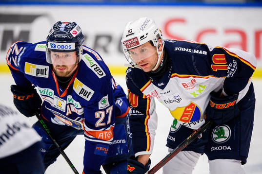 Växjös Martin Lundberg och Djurgårdens Niclas Bergfors