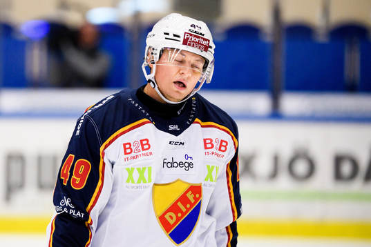 Djurgårdens Rhett Rakhshani deppar