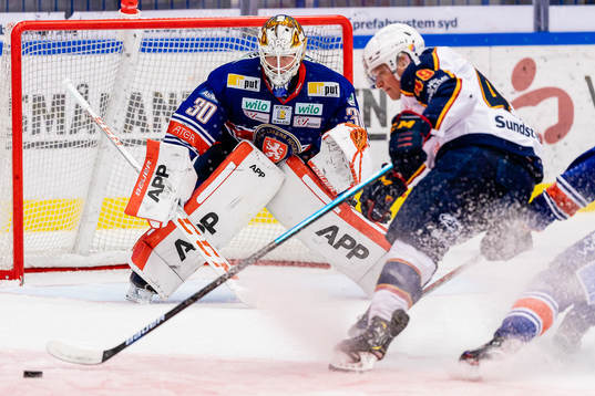 Växjös målvakt Viktor Fasth