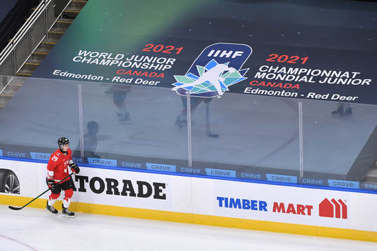 Jack Quinn of Canada skates