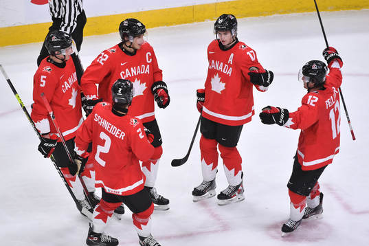 Dylan Cozens, Braden Schneider, Jakob Pelletier,  Thomas