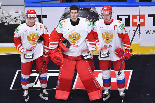 Team Russia best players Semyon Chistyakov, Yaroslav