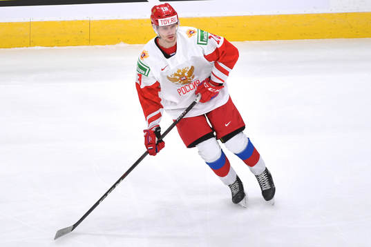 Yegor Spiridonov of Russia participates in warm up