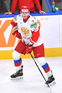 Shakir Mukhamadullin of Russia participates in warm up